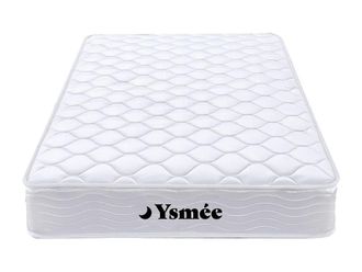 VENTE-UNIQUE.COM Colch&oacute;n cl&aacute;sico tela blanco
