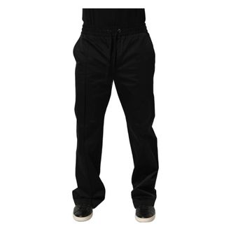 Dolce & Gabbana Jogger Trousers - male - Dolce & Gabbana - Sweatpants - Black - M - Trousers