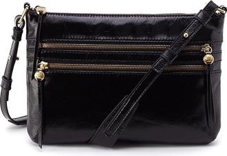 Hobo Billie Crossbody Cross Body Womens Handbags Black, Cotton/Leather