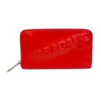 Ferragamo Patent Leather Long Wallet (Bi-Fold) (Pre-Owned)