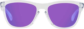 Oakley Frogskins Prizm Violet Square Mens Sunglasses OO9013 9013H7 55