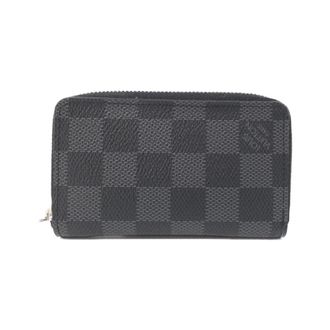 Louis Vuitton Dark Gray Graphite Coated Canvas Coin Purse/Coin Case (Pre-Owned)