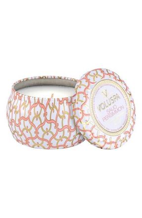 Voluspa Saijo Persimmon Mini Tin Candle at Nordstrom