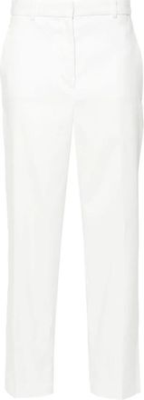 Joseph Linnen Katoen Casual Broek - Dames - Straight fit broeken - Wit - XL - Katoen - Broeken