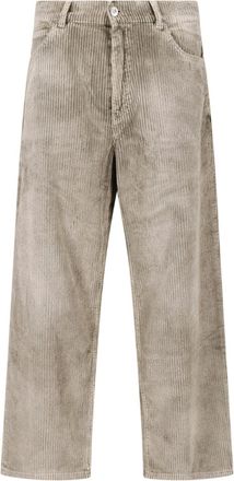 Our Legacy Wide-Cut Straight-Leg Corduroy Pants with Textured Ribbing