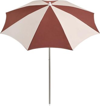 HAY Terrazza Sonnenschirm, achteckig, &Oslash; 200 cm, off-white / burgundy