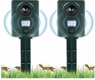 OEM Disuasor Ultras&oacute;nico Para Gatos 2023, Impermeable Con Estaca Para Suelo, Protege Jardines Y Campos