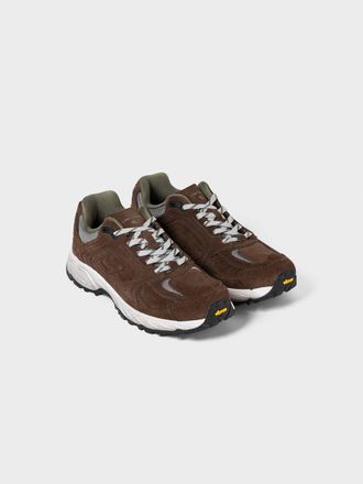Low Classic Womens Botany Vibram Sneakers In Brown