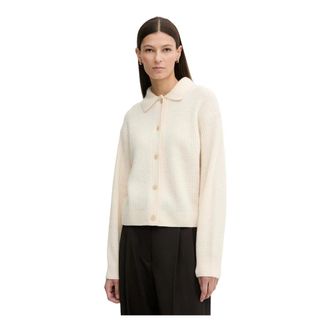 Marc O'Polo Wollen vest - Dames - Truien - Beige - Maat: L Wol