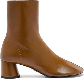 Proenza Schouler Womens Glove Ankle Boots In Mud