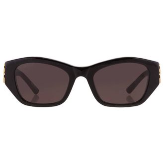 Balenciaga Grey Cat Eye Ladies Sunglasses BB0311SK 001 53