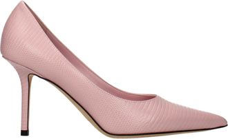 Jimmy Choo London Pink Leather Womens Pumps