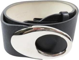 Bulgari Pre-owned Belts, male, Black, Size: ONE SIZE Pre-owned Leather belts