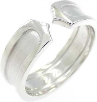 Cartier White Gold White Gold (18K) Band Ring (Pre-Owned)