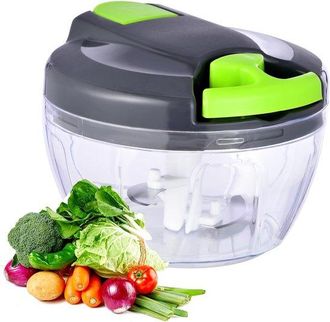 OEM Procesador De Alimentos Manual, Cortador De Ajos Port&aacute;til Extra&iacute;ble, Cortador De Cebollas, Jengibre, Frutas, Frutos Secos, Hierbas, Etc, 500 Ml