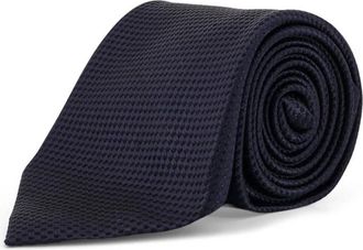 Tom Ford Ties, male, Blue, ONE SIZE, Silk Jacquard Tie