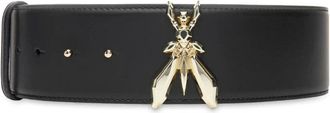 Patrizia Pepe Hoge taille leren riem - Dames - Riemen - Zwart - M - Leer - Accessoires
