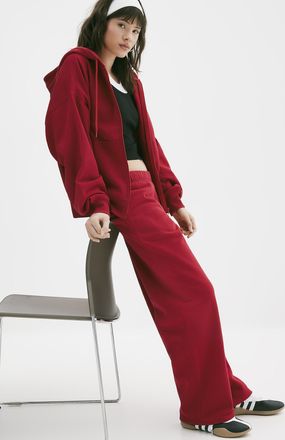 Twik Womens Thin fleece straight-leg pant