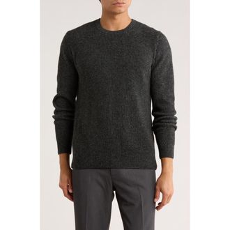 Amicale Cashmere Feeder Stripe Cashmere Sweater in Black at Nordstrom Rack, Size X-Large