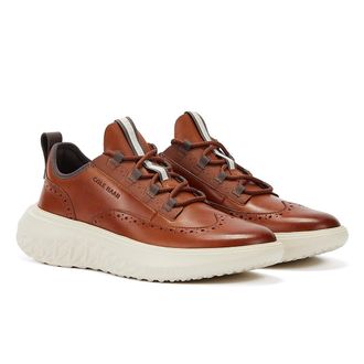 Cole Haan Zerogrand Work From Anywhere Mens Trainers - Brown Leather - Size UK 9