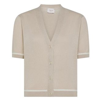 Cruna Cardigans, female, Beige, Size: XS Grace 2653 Cardigan