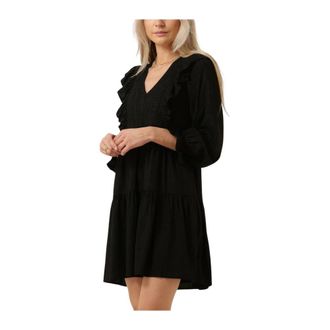 Freebird by Steven Dames Jurken Misty - Dames - Jurken - Zwart - Maat: S Viscose