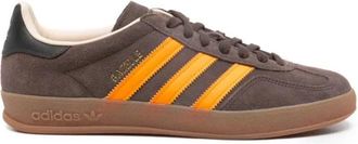 adidas Gazelle Indoor Schoenen - Heren - Sneakers - Bruin - 43 EU - Leer - Schoenen