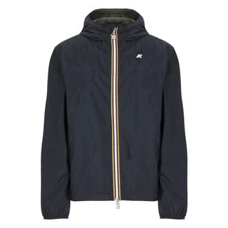 K-Way Reversible Waterproof Jacket - male - K-Way - Light Jackets - Blue - XL - Jackets