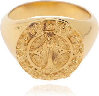 Dolce & Gabbana Ring With Religious Motif