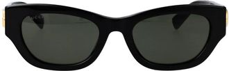 Gucci Gg 1954Sa Zonnebril - unisex - Zonnebrillen - Zwart - 53 MM - Accessoires