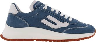 Bally Demyl Calf Nubuk Low-Top Sneakers, Brand Size 39 ( US Size 8.5 )