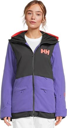 Helly Hansen Powchaser 2.0 Jacket Womens Coat Purple : MD, Polyester
