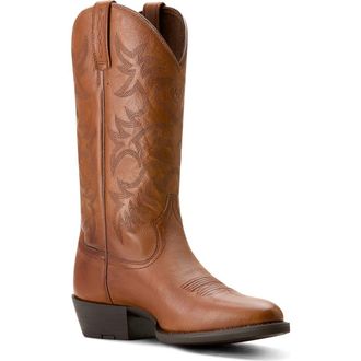 Ariat Heritage Western Boot in Cognac at Nordstrom Rack, Size 9.5