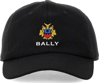 Bally Crest Logo Cotton Baseball Cap