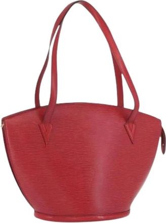 Louis Vuitton Pre-owned Shoulder Bags, female, Red, Size: ONE SIZE Pre-owned Epi Leather Shoulder Bag