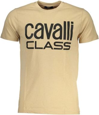Cavalli Heren, Tops, Beige, Maat: XL Katoen