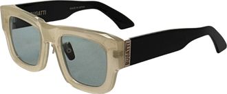 Bugatti Mens 51mm Sunglasses 48M-BNE-BK-AF
