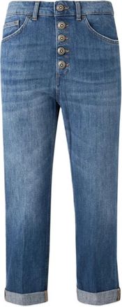 Dondup Koons Bot Gioie Broek - Dames - Jeans - Blauw - Maat: W24 Katoen