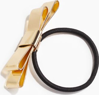 H&M Haargummi mit Schleife - Gold