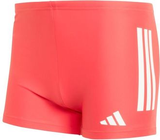 adidas 3 Stripes Bold Boxer Badehose f&uuml;r Herren | rot