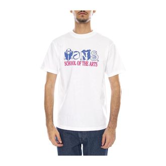 Vans Tops, Heren, Wit, S, Katoen, T-Shirts