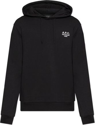 A.P.C. Standard Rue Madame Hoodie - Heren - Hoodies - Zwart - XL - Katoen - Hoodies & sweatvesten