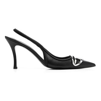 Diesel Schoenen, Dames, Zwart, 40 EU, Leer, D-Venus SB