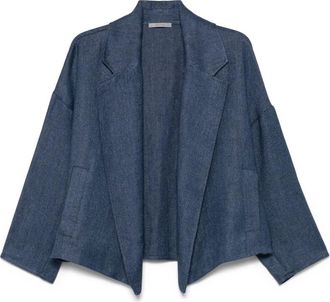 Dusan Giacca in lino - Blu