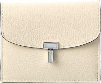 Toteme T-Lock Leather Wallet