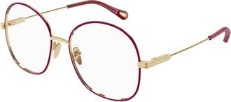 Chlo&eacute; Brillenmonturen - unisex - Brillen - Roze - 55 MM - Accessoires