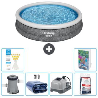 Bestway Piscina Bestway Fast Set Redonda - 366x76 Cm - 7-piezas S329