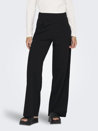 Jacqueline de Yong Anzughose JDY JDYGEGGO ONE PANT JRS NOOS, Damen, Gr. XS (34), L&auml;nge 32, schwarz, Jersey, Obermaterial: 95% Polyester, 5% Elasthan, unifarben, regular 