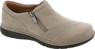 Clarks Womens Certina Pure Shoes, Color Stone Nubuck, Size: 3 UK