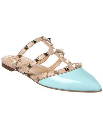 Valentino Rockstud Caged Patent Flat
